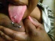 No One Else Home To Lick My Nipple (F)