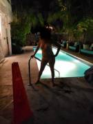 (F) Naked By The Hotel Pool