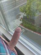 [M]Y Friend Told Me To Do Things In Front Of The Hotel Window And Take Pics.