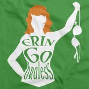 Erin Go Braless! Happy St. Patrick's Day Boobsandboozers!