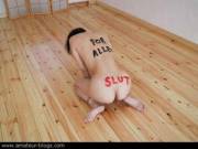 [Gw Bodywriting] [Nsfw] Bold And Simple.