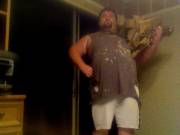 Me With My [M]Ass Of Wood.