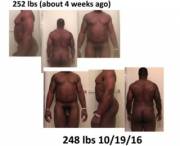 M 28/ 248Lbs Down From 252..Havent Been Eating Like I Should So I Need To Get Back ...