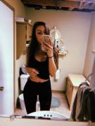 The Classical Bathroom Mirror Selfie