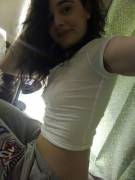 Had To Replace My Lost Tube Top With A Crop Top. But It's Ok :)