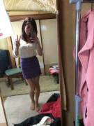 Purple Skirt (X-Post R/Fullyclothedasians)