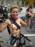 I Hope She Keeps Her Camera Safe!