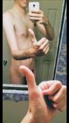One Finger Selfie Guys Don't Have To Cover Nipples? Seems Unfair :)