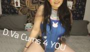 Naught D.va Cums Twice For You Now Live On Mvtube!! ^.^