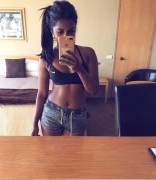 Fit Dark Skinned Girl