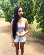 Long Hair With Shorts