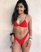 Red Looks Good On Her