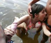 Being A Complete Slut In The Pool