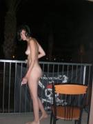 Smoking On The Balcony