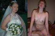 Bride In Dress And Fucking (Dressed Undressed)