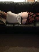 Even When She Falls Asleep She Is Teasing Me