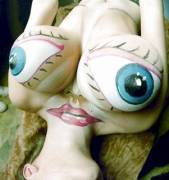 Very... Weird Body Painting.  