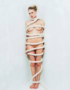 Tuuli Shipster Is All Tied Up And Naked