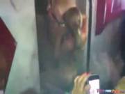 Blonde Girl Gets Naked On Stage, Blows A Guy And Humps Him (Video In Comments)