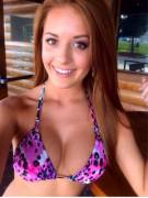 Redhead In Bikini