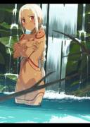 Peeking On The Tribal Girl [Original]