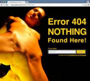 Not Found Page On Escort Website