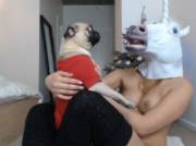 Sexy Christmas Unicorn