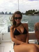 Busty Boat Bikini Babe