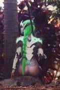 Genji (Overwatch) By Blondiee