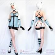 2B In Kaine Dlc Outfit By Yuzupyon