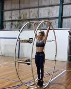 German Wheel Performer Ash Tomasini