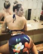 Stripper Going Through Her Stretches (Carli Foxx)