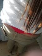 Showing Thong All Day