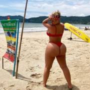 Pawg On The Beach