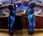 Super Tight Jeans On A Definite Lifter