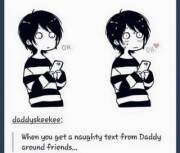 *Tilts Phone Away From Friends*