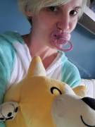 Came Home To Find Daddy Bought Me A New Binky ^.^