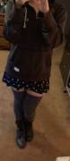 Skirt, Hoodie, Thigh High Socks... Middlespace Achieved!