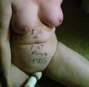 Fat Slut Knows What She Is