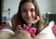 Grinning Chastity Tease. Anyone Have A Source?