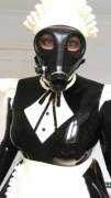 Gas Masked Maid