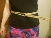 Hip Harness For Suspension, Especially Inverted Suspension