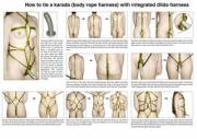 Karada With Dildo Harness