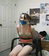 Since Her Mother Is On A Bussiness Trip For The Week, She's Left At Home With Her ...