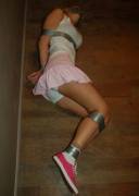 Littlr Did She Know That The Footsteps From The Other Room Are Not Of Her Rescuer's. ...