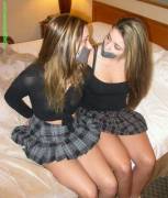 Grab Them, Turn Them, Push Them On The Bed And Play With Their Pussies