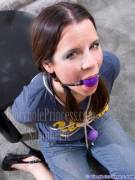 Purple Ballgag