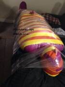 Multi-Colored Wrap I Did Tonight