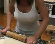 She Knows I Like Her Cooking And Her Titties..