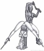 Interracial Flogging : The Best Kind...